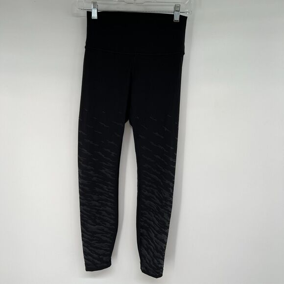lululemon athletica Pants - Lululemon Lunar New Year Wunder Under HR Tight Womens 6 Black Tiger LW5DPPS